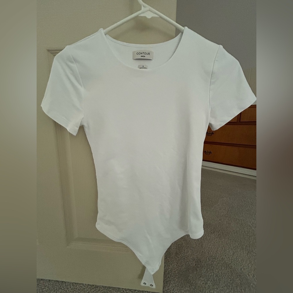 Aritzia White Bodysuit